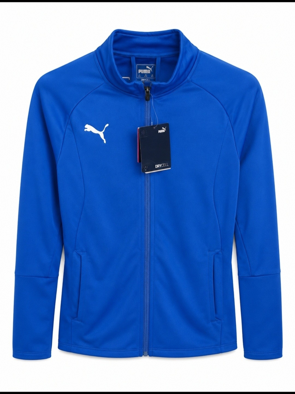 Puma Blue Full-Zip Track Jacket
